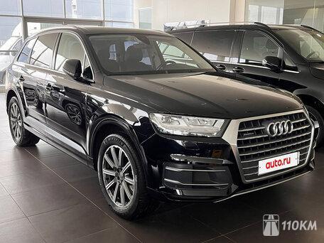 Audi, Q7, 3000, 249, дизель, внедорожник, автомат, полный привод, среднее состояние, левый, черный, 4 555 000 ₽